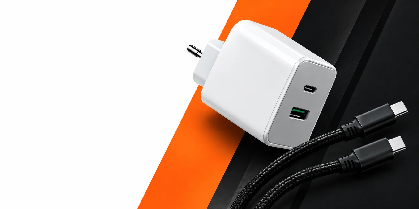 Premium chargers, earbuds, cable and car charger