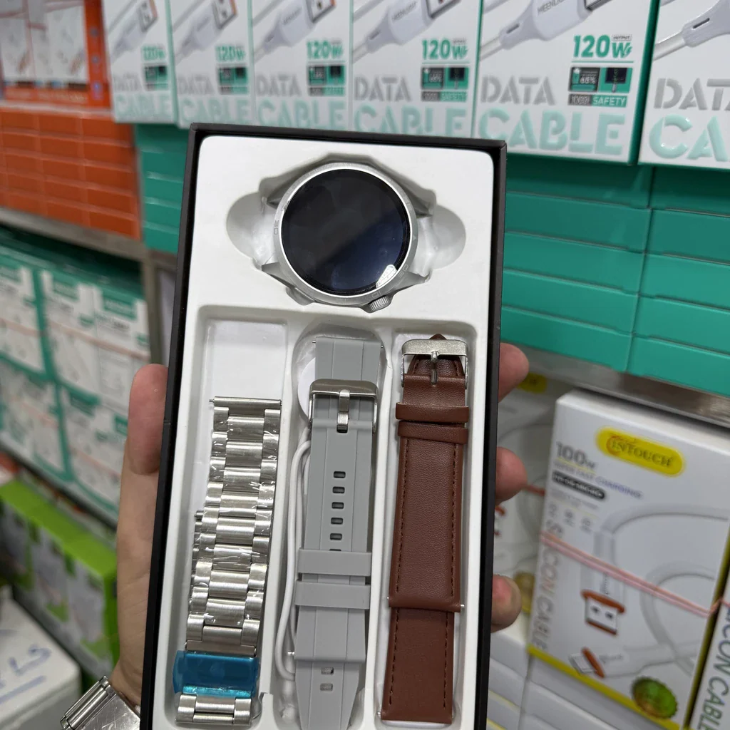 Wisme WS-26 1.62 Inch Full Screen Smart Watch with Three Bands