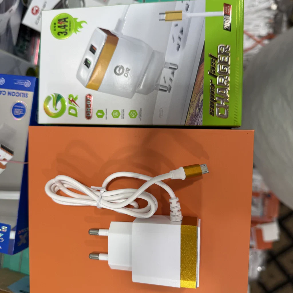 DR Gold DR-23 3 USB 3.4A Wall Charger