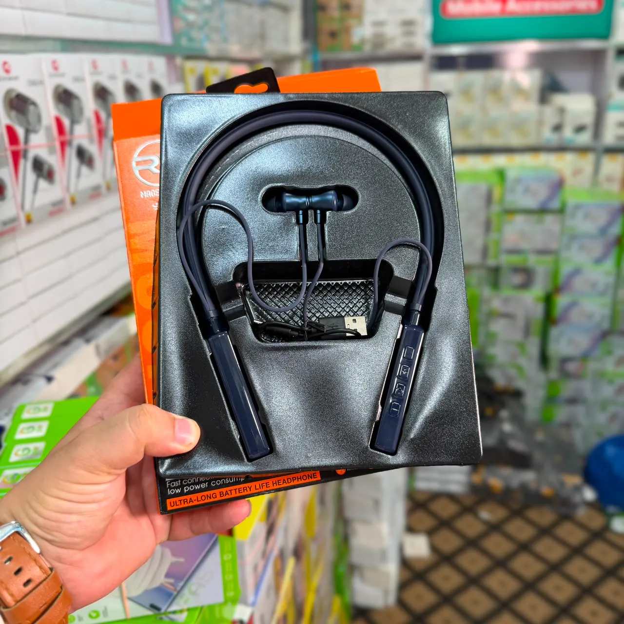 RT165 Wireless Bluetooth Neckband Handsfree