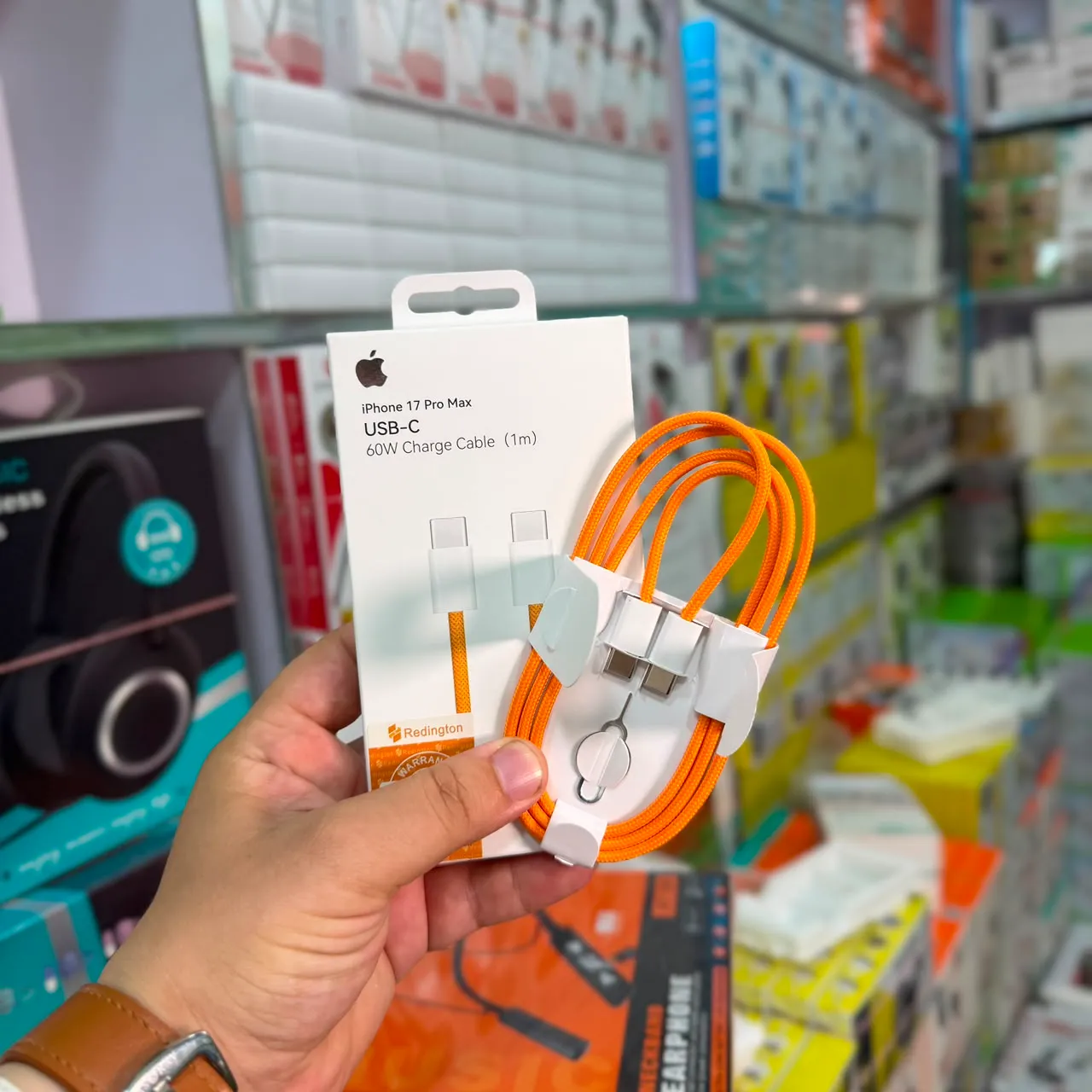 60W USB-C to USB-C Fast Charging Cable - 1 Meter