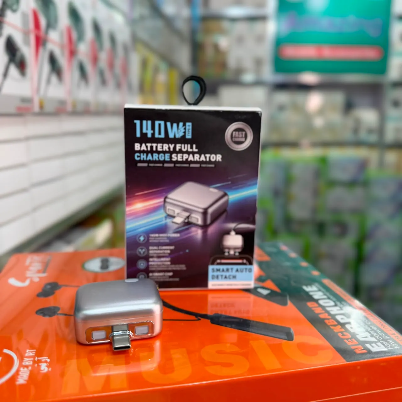 140W Smart Auto‑Disconnect Type‑C Charge Separator